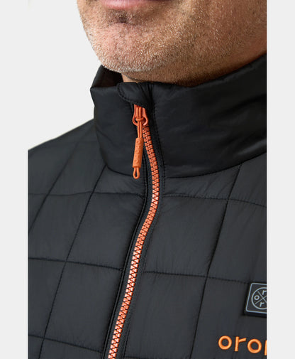 Prism Herren Beheizte Steppjacke