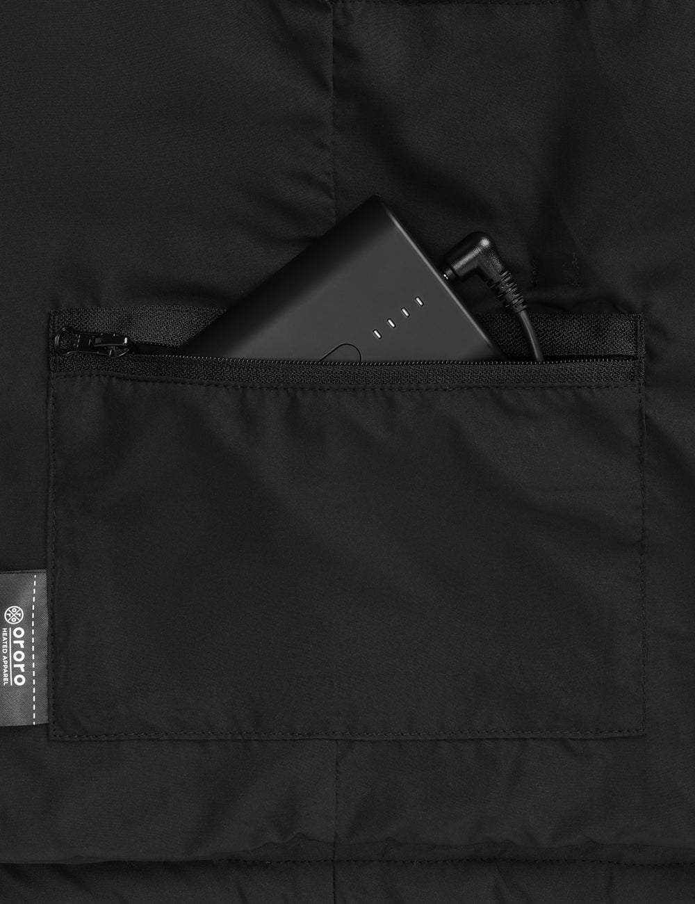 Endverkauf - Männer beheizbare Steppweste (Nur Bekleidung), Thumbnail 17