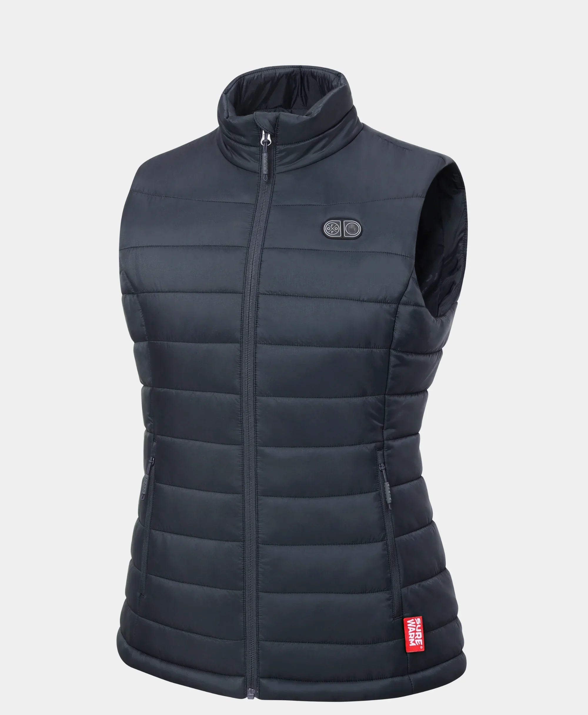 SureWarm® Women's 7-Zone Dual-Control Classic Pro Heated Vest (Lower Back Heating)