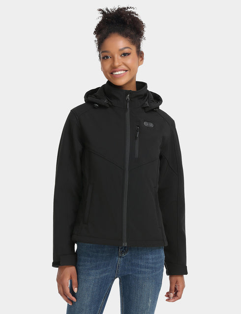 Women's Heated Dual Control Jacket with 5 Heating Zones (Chest Heating) ,view 1