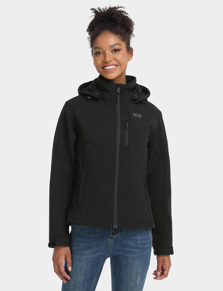 Women's Heated Dual Control Jacket with 5 Heating Zones (Chest Heating)