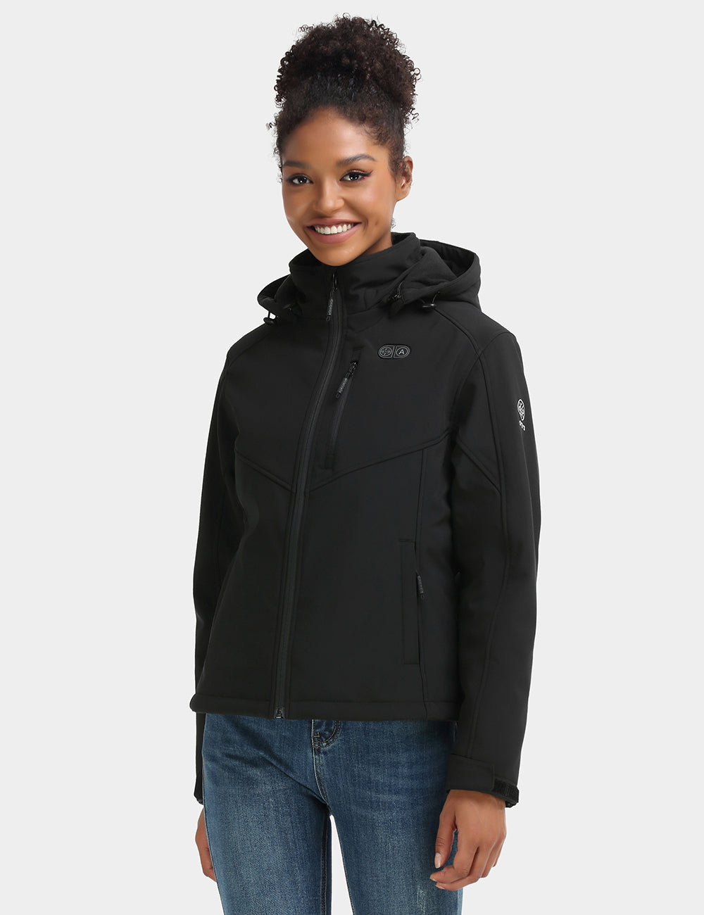 Women's Heated Dual Control Jacket with 5 Heating Zones (Chest Heating), Thumbnail 4