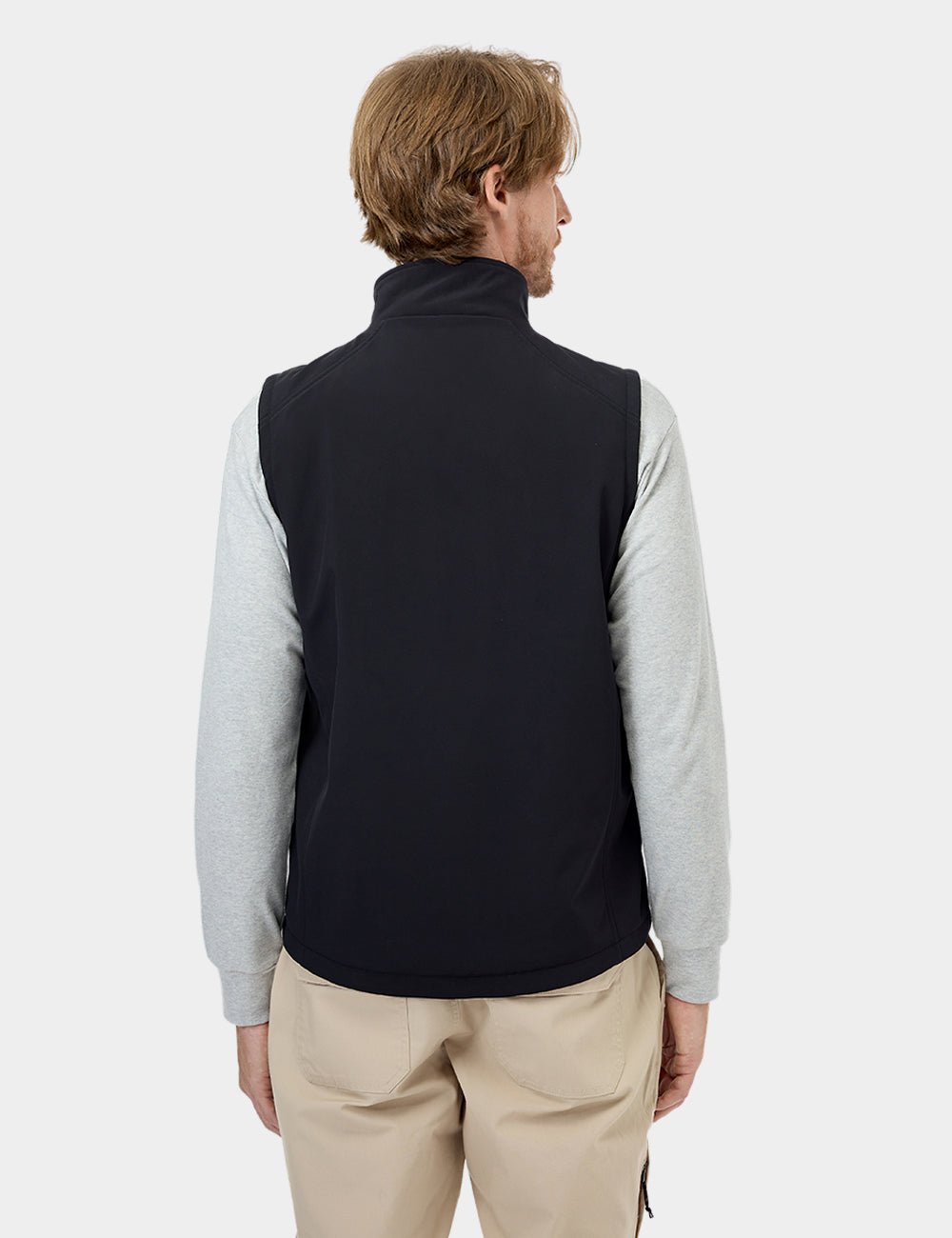 Men's Heated Softshell Vest - Lower Back Heating, Thumbnail 4