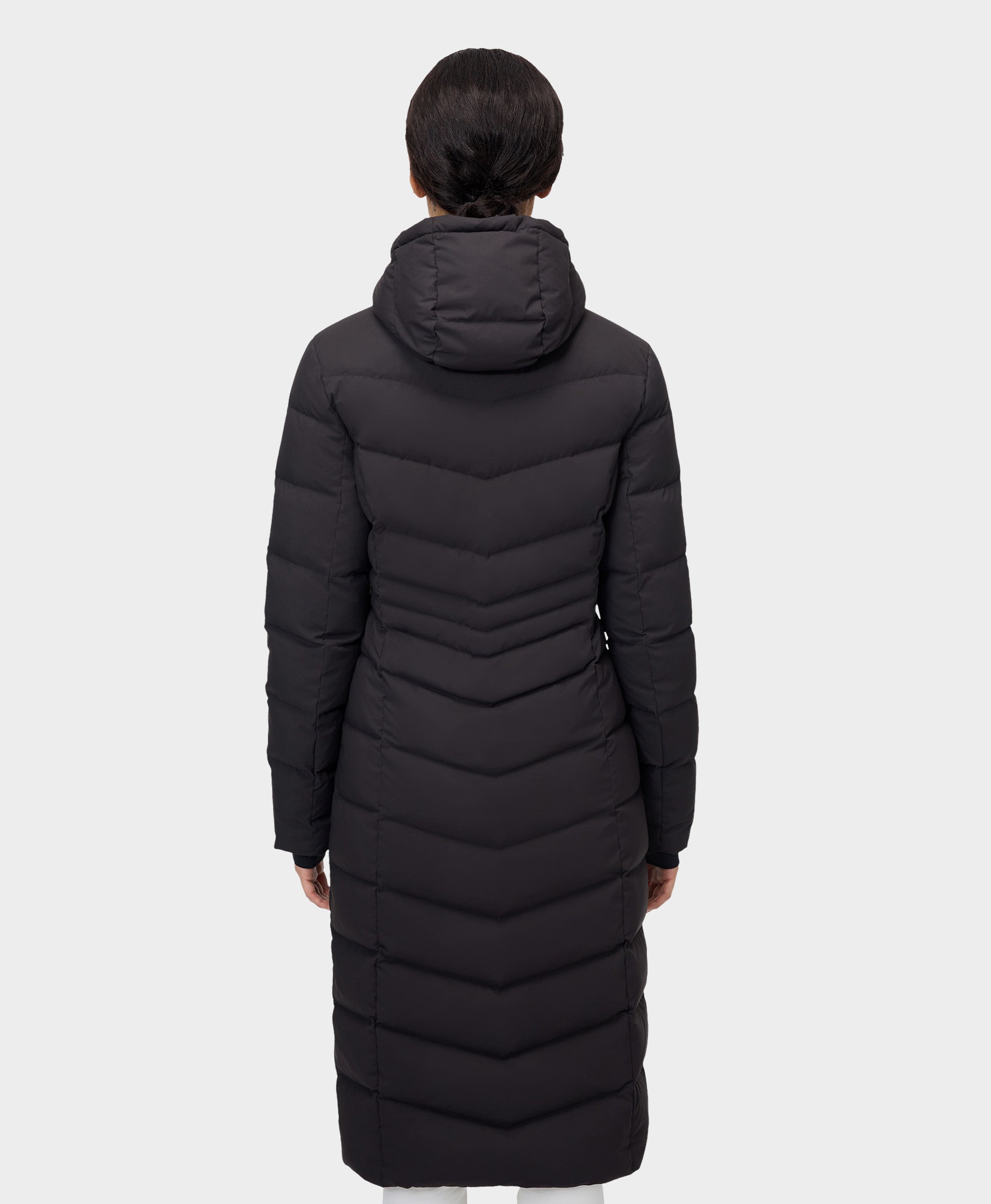 SOHO Women's Heated Down Parka Jacket, Thumbnail 7