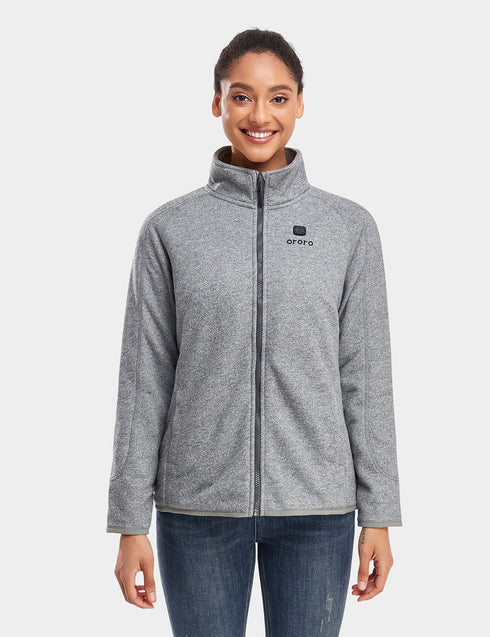 Women's Heated Full-Zip Fleece Jacket (2025) ,view 1