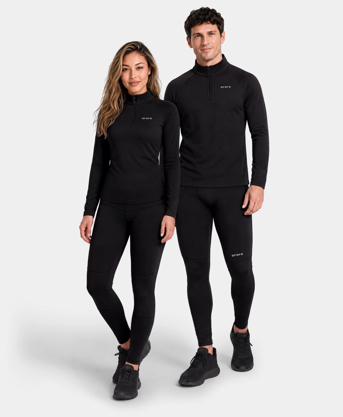 Women's 2-Zone Qtr Zip Heated Baselayer Top