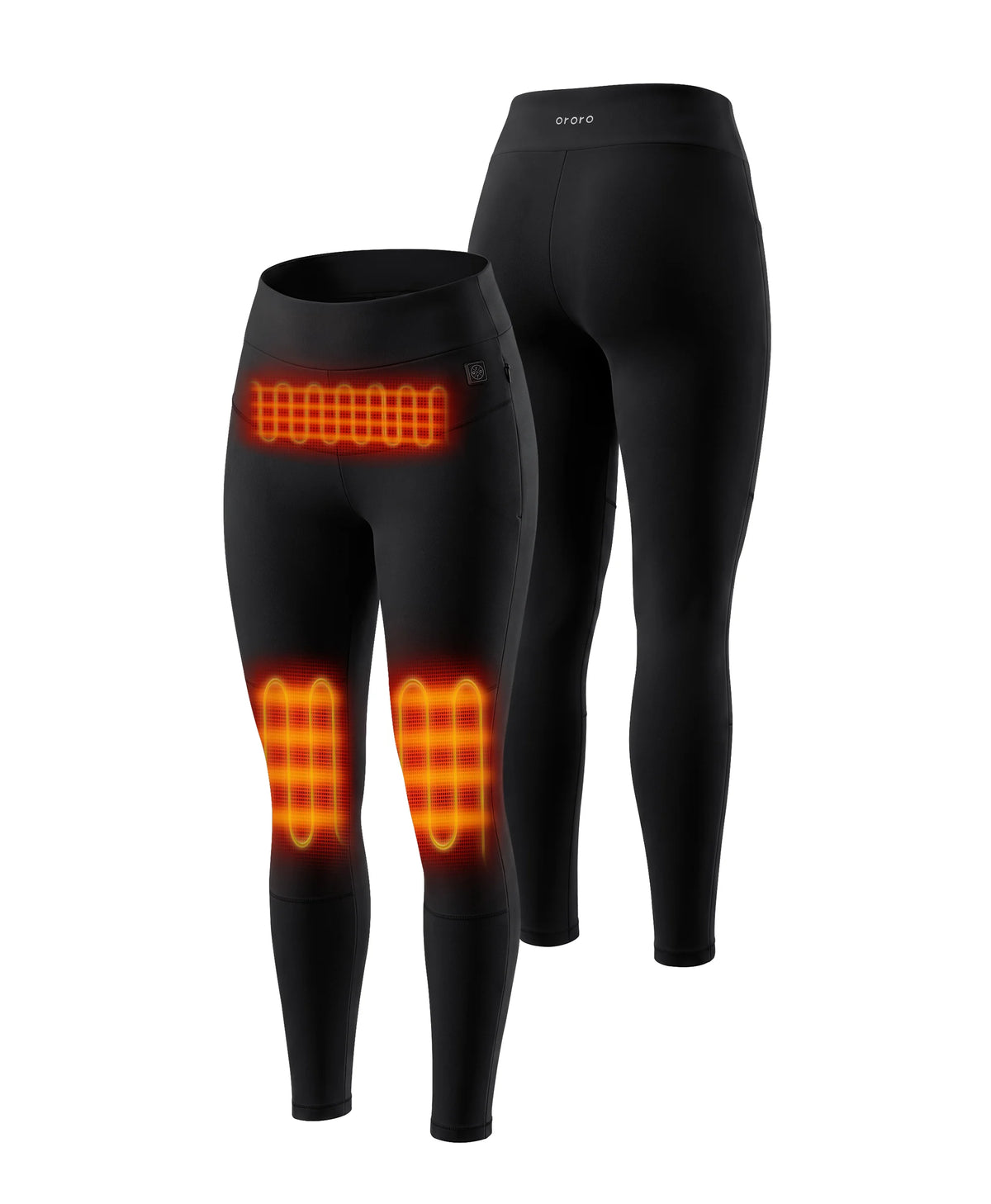 Women's 3-Zone Heated Baselayer Bottoms, Thumbnail 2