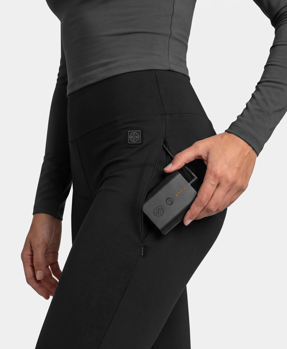 Women's 3-Zone Heated Baselayer Bottoms, Thumbnail 7