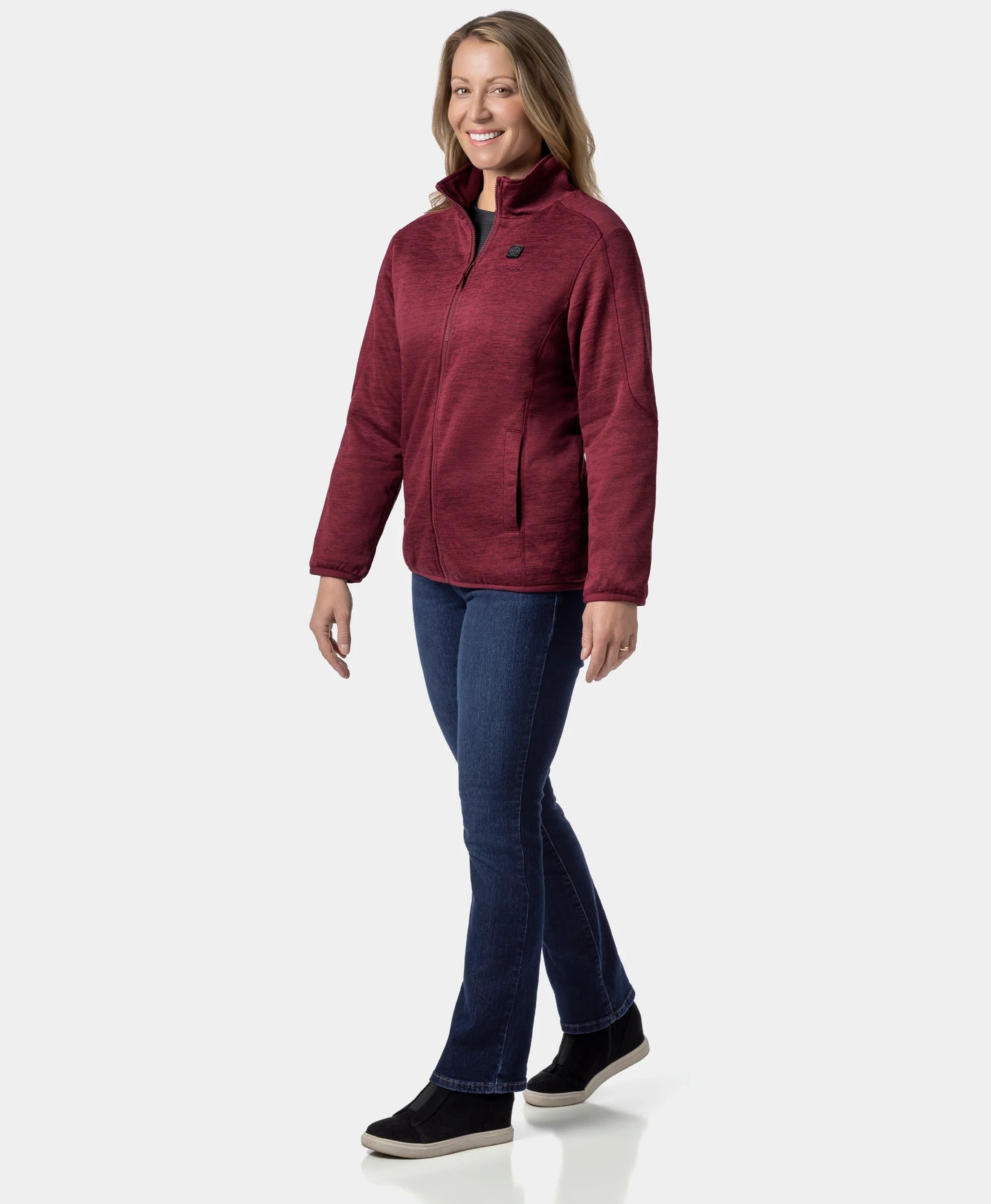 Women's Heated Full-Zip Fleece Jacket
