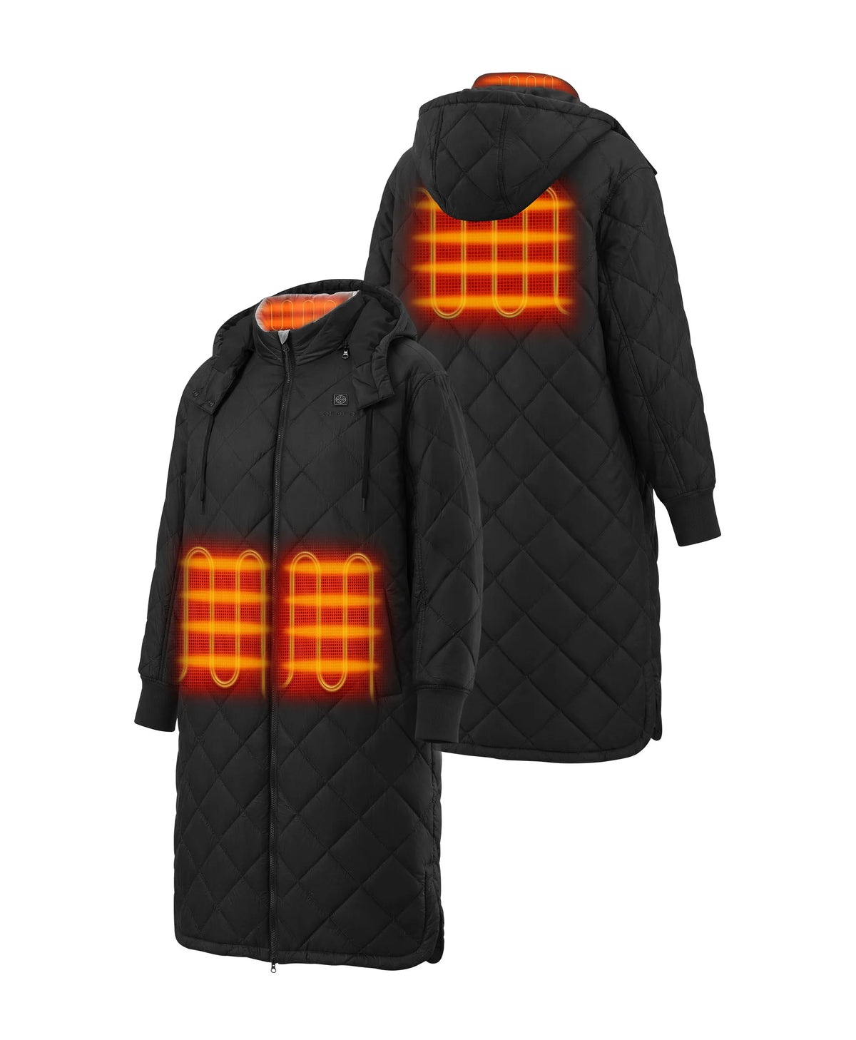 Parka chauffante Uptown pour femme avec capuche amovible, Thumbnail 11