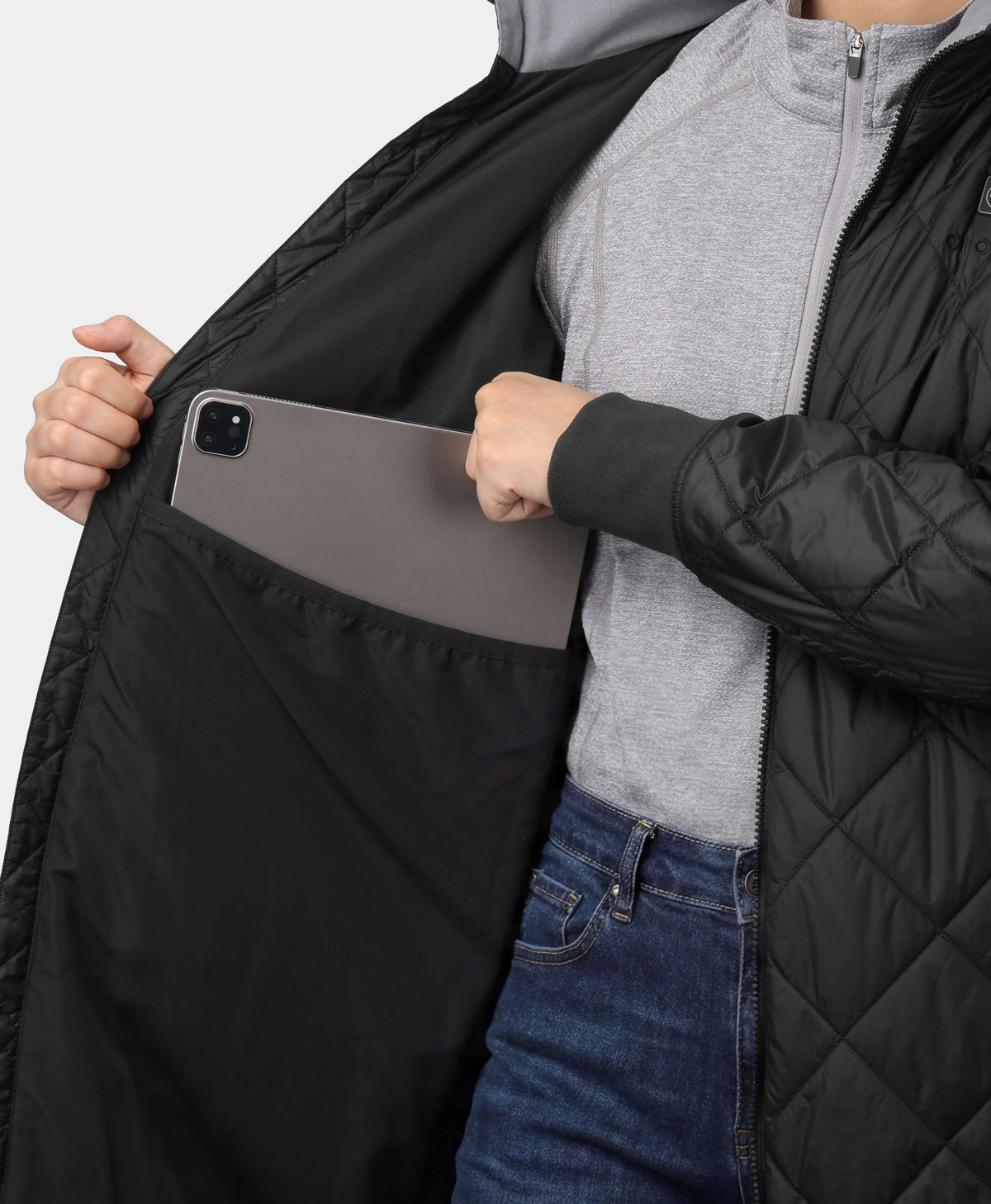 Parka chauffante Uptown pour femme avec capuche amovible
