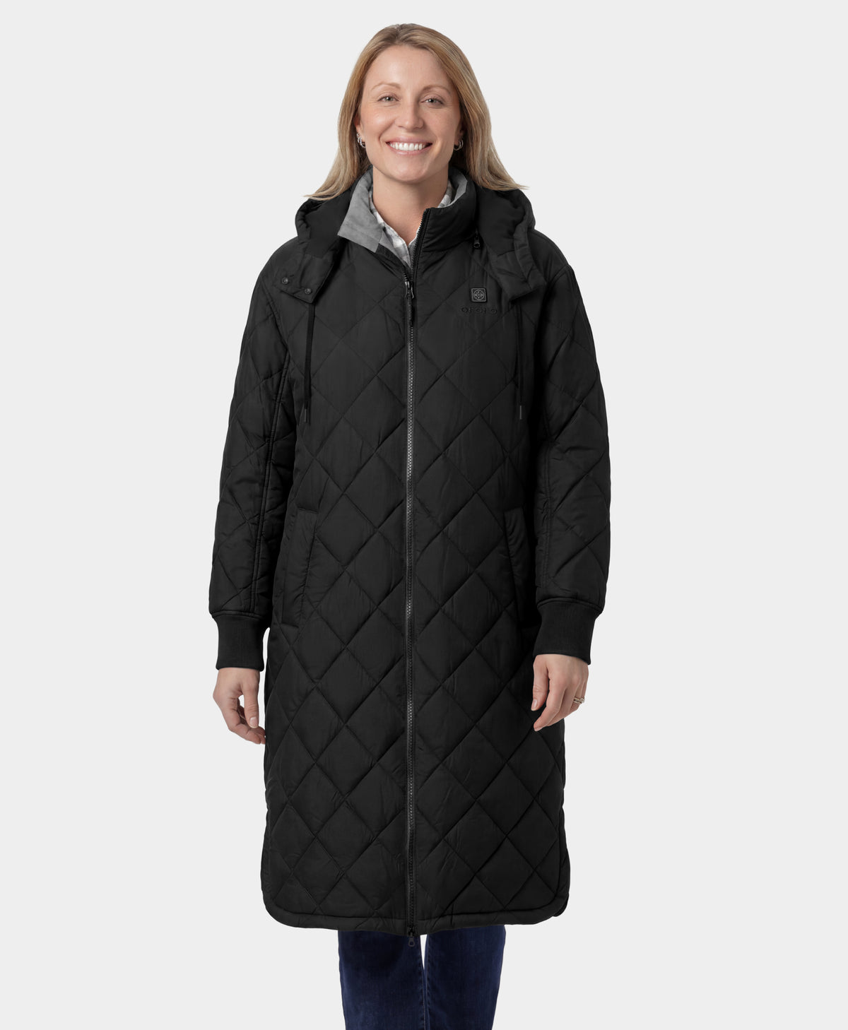 Parka chauffante Uptown pour femme avec capuche amovible
