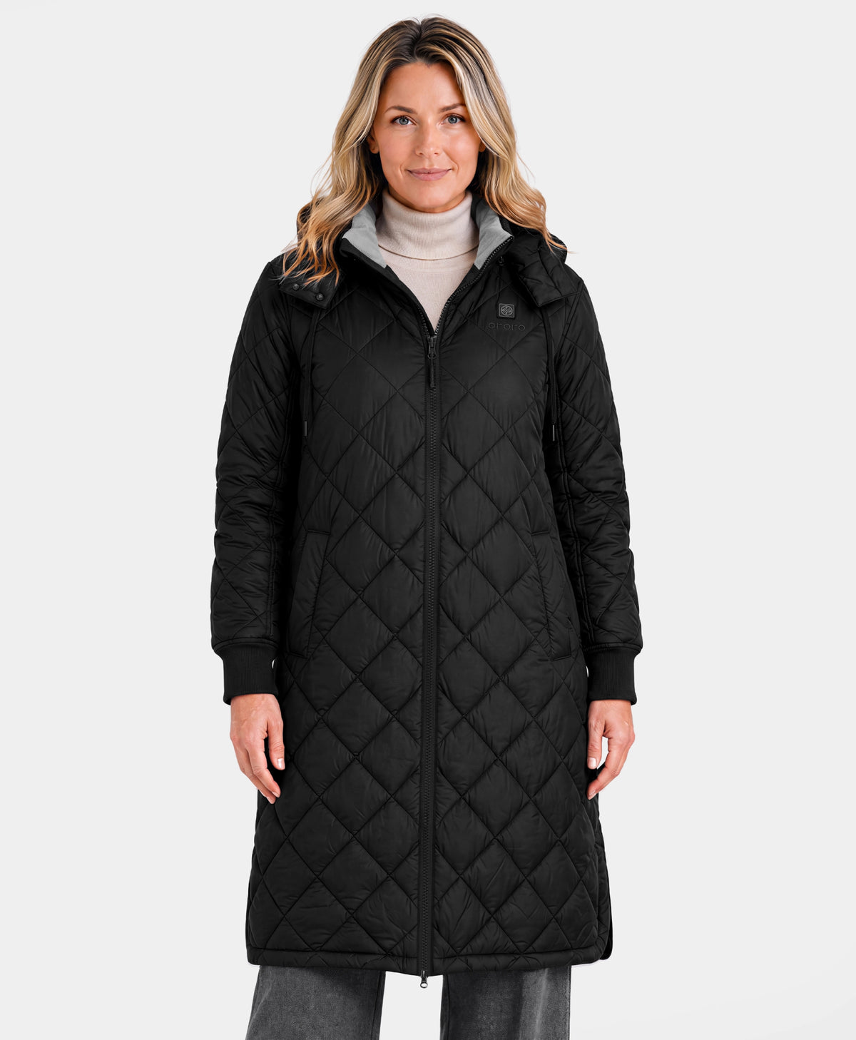 Parka chauffante Uptown pour femme avec capuche amovible