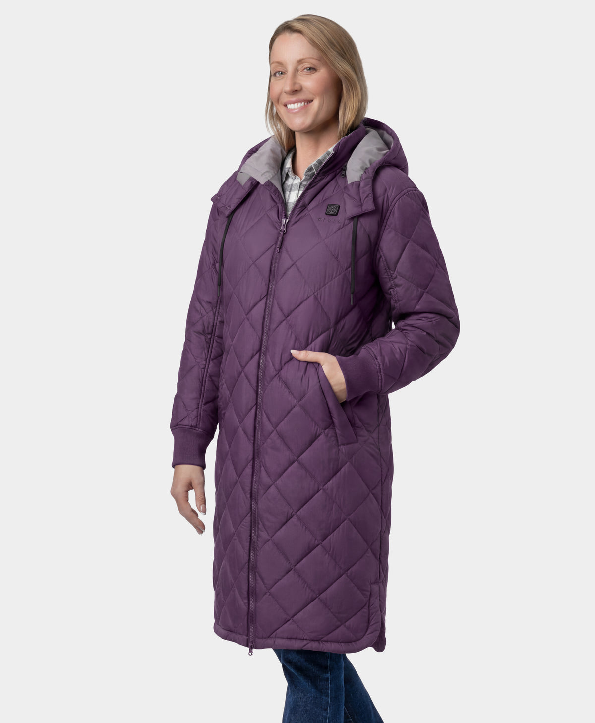 Parka chauffante Uptown pour femme avec capuche amovible