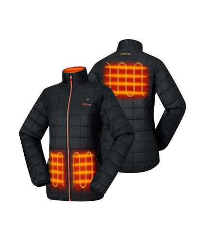 Prism Damen Beheizte Steppjacke