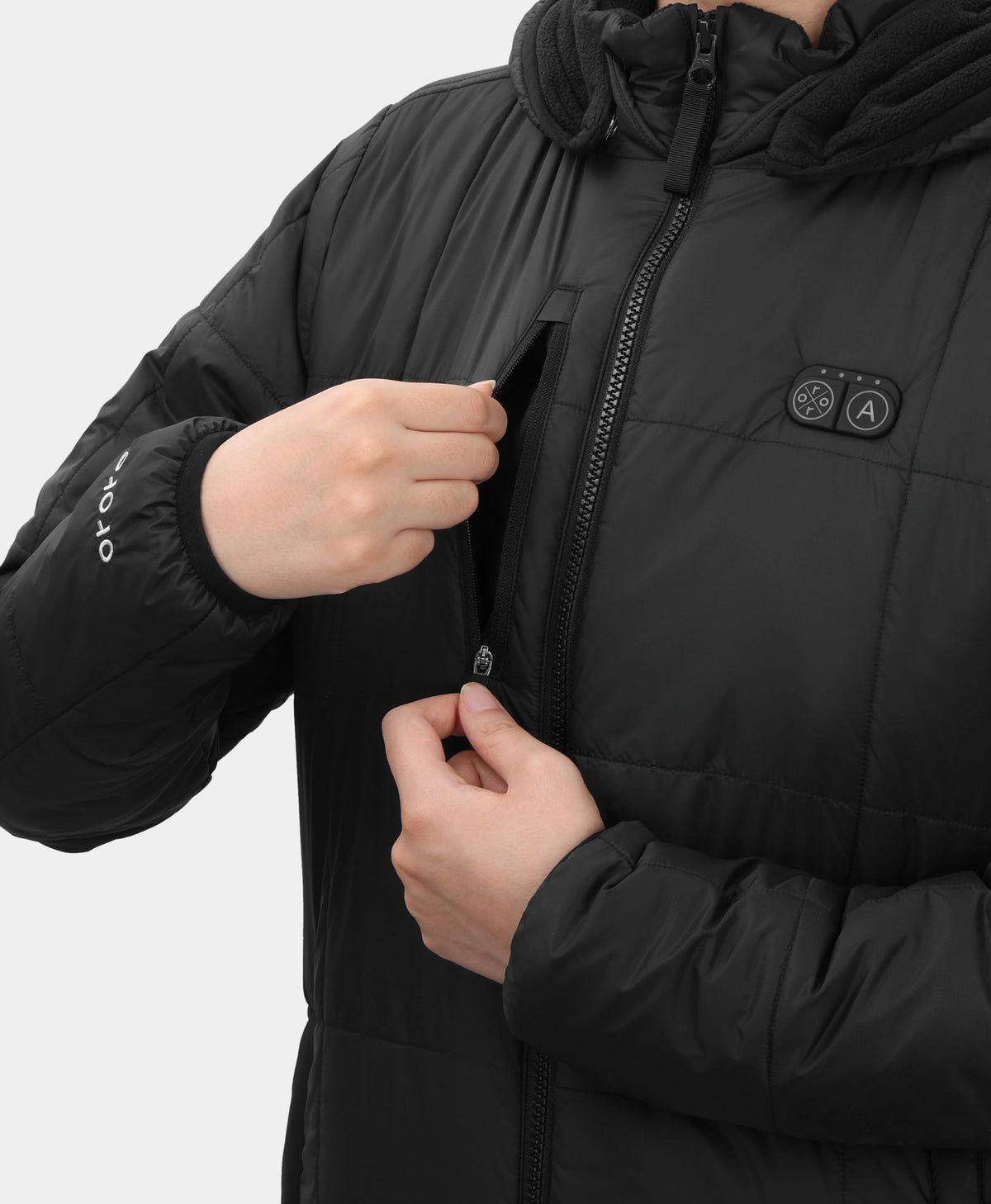 Overland Women's 7-Zone Heated Box Quilted Jacket with Heated Hood, Thumbnail 6