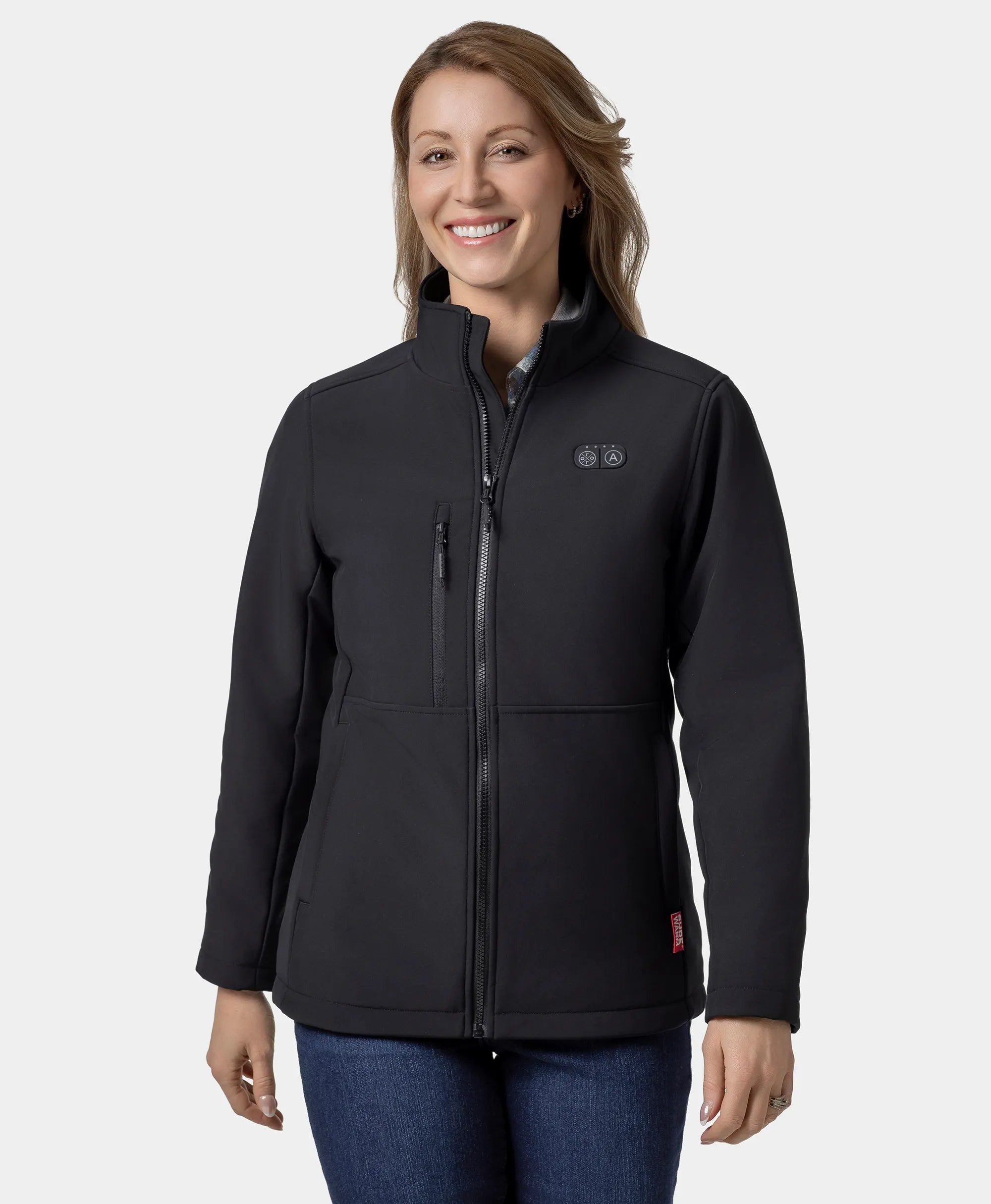 Maverick SureWarm® Women's 6-Zone Dual-Control Heated Softshell Jacket, Thumbnail 12