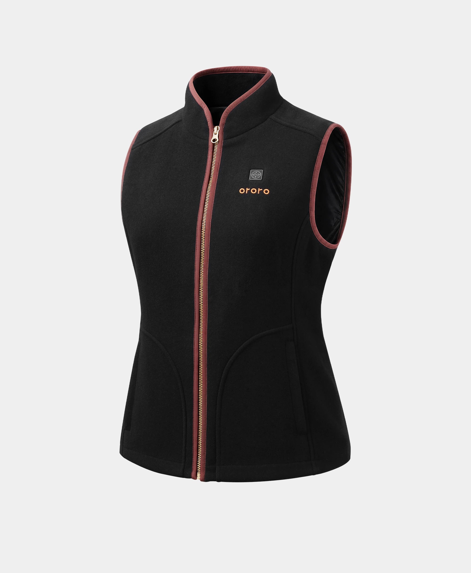 Ascot Women's 4-Zone Heated Wool Vest, Thumbnail 7