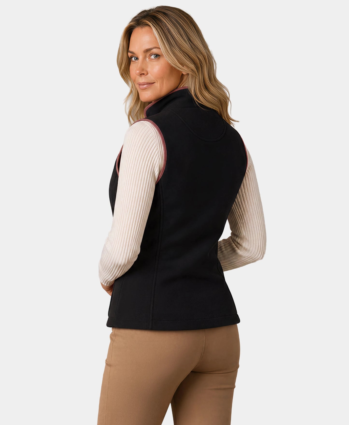 Ascot Women's 4-Zone Heated Wool Vest