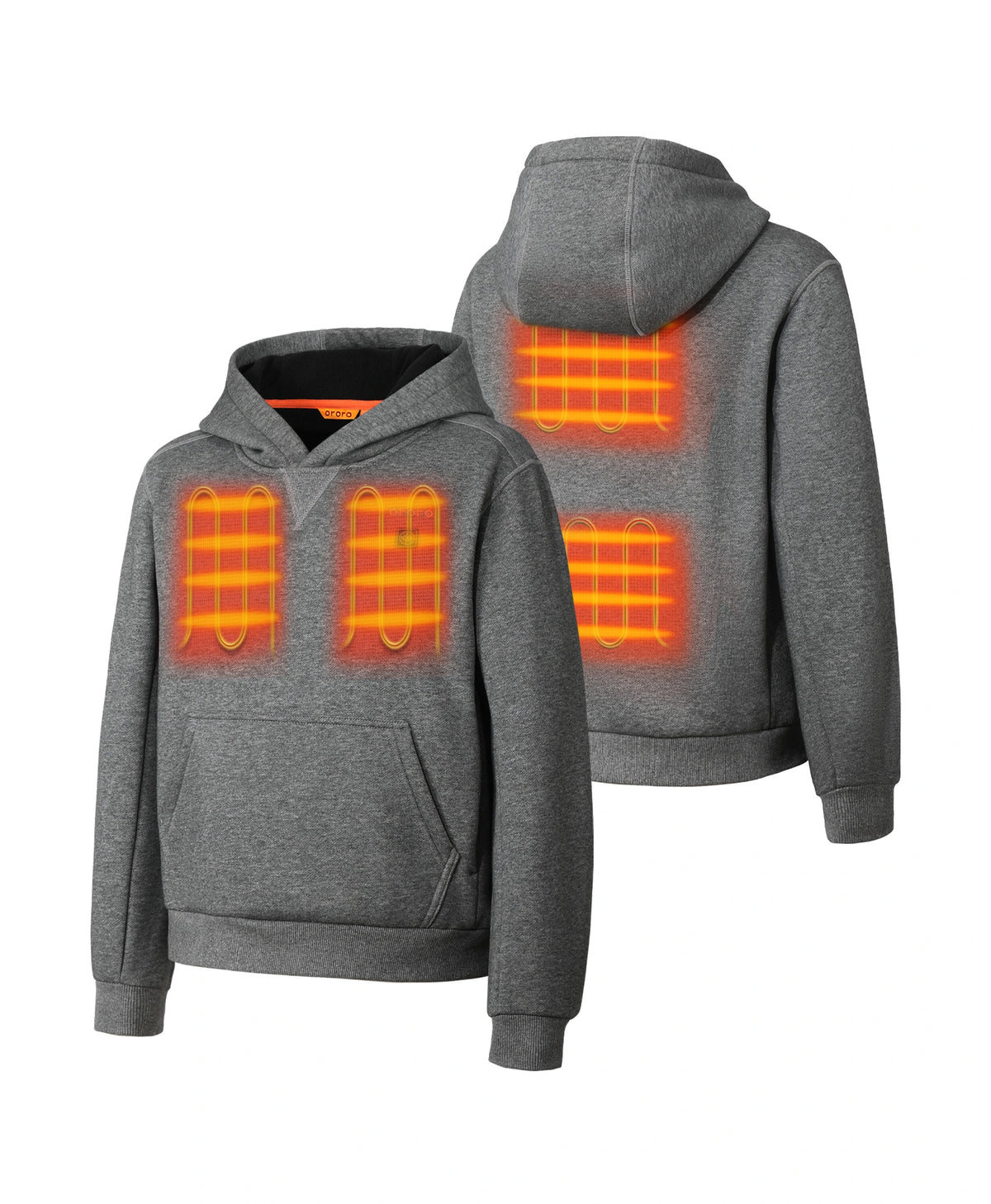 Sweat à capuche chauffant 4 zones pour enfants