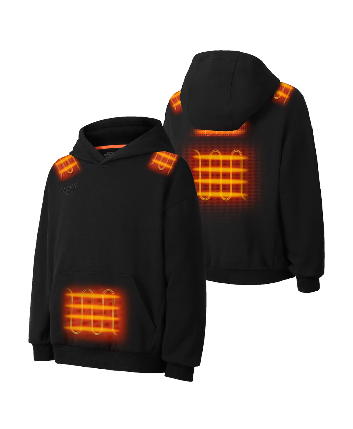 Toasty Kids' 5-Zone Heated Pullover Hoodie