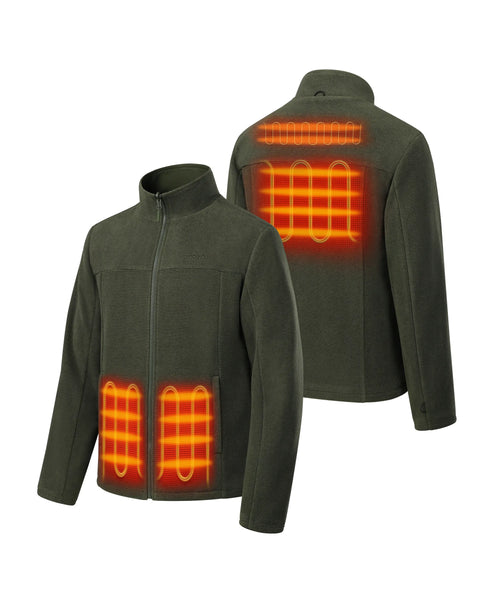 River Ridge Herren 3-in-1 beheizte Jacke mit Fleecefutter ,view 2