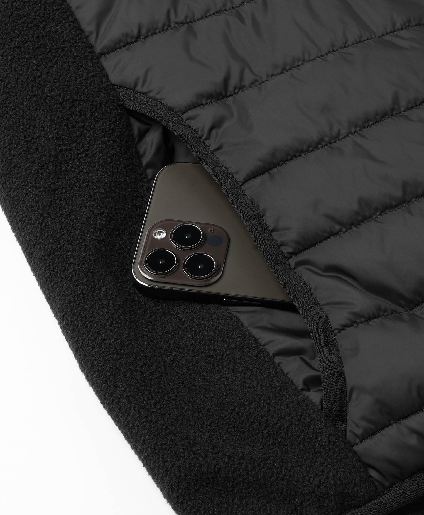 Endverkauf - PuffLyte Männer beheizbare Leichte Jacke - Schwarz