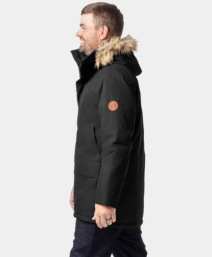 Gstaad Herren 4-Zonen beheizbare Parka-Jacke