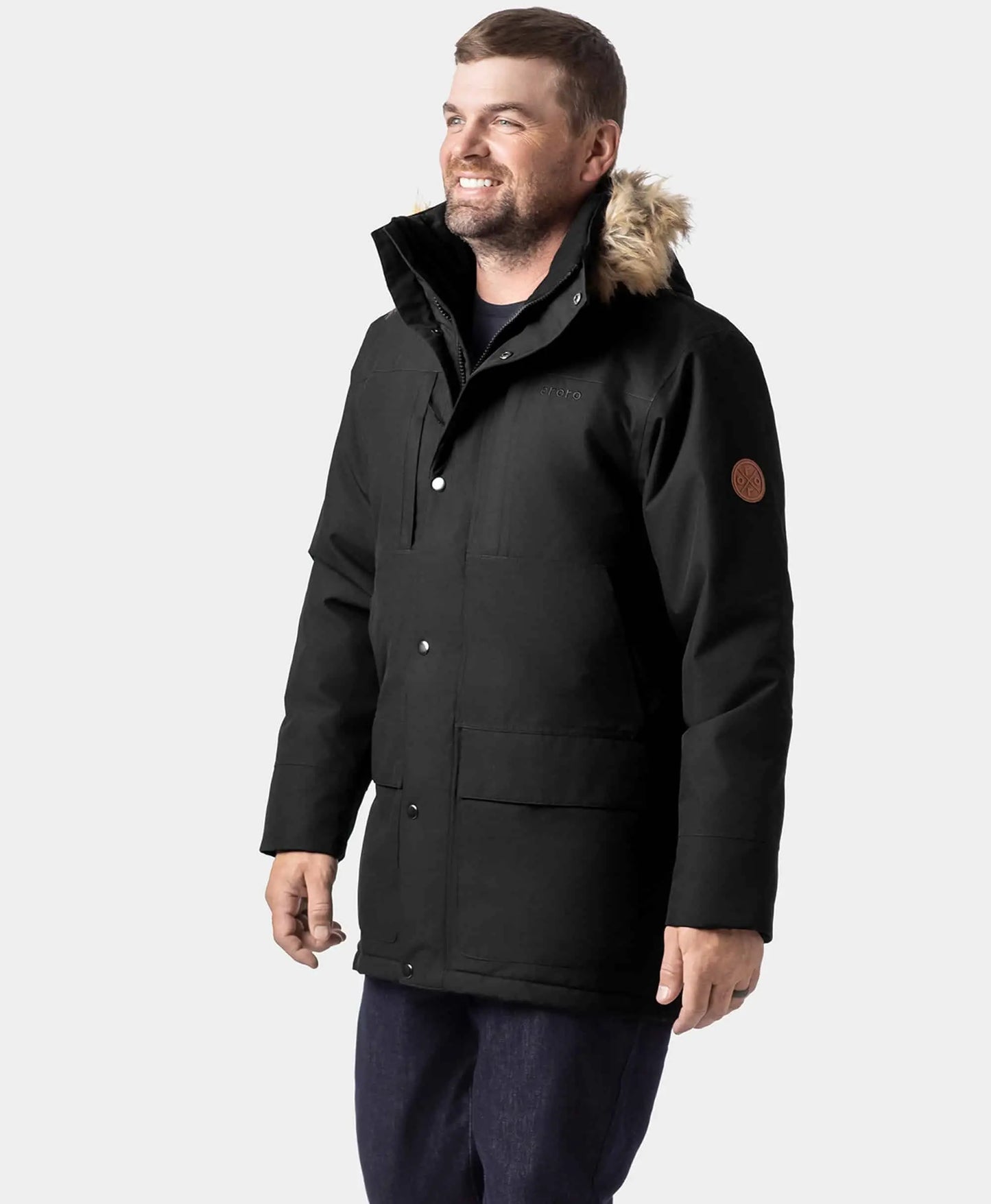 Gstaad Herren 4-Zonen beheizbare Parka-Jacke