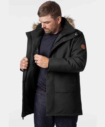 Gstaad Herren 4-Zonen beheizbare Parka-Jacke
