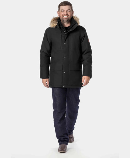 Gstaad Herren 4-Zonen beheizbare Parka-Jacke