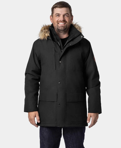 Gstaad Herren 4-Zonen beheizbare Parka-Jacke