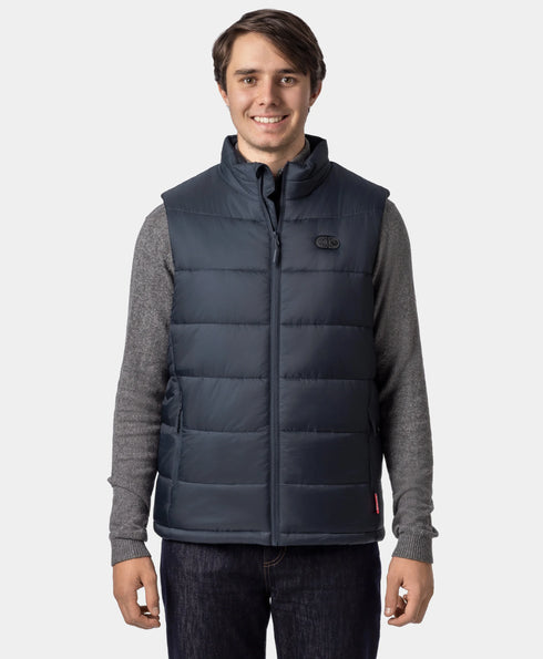 SureWarm® Men's 7-Zone Dual-Control Classic Pro Heated Vest - Lower Back Heating ,view 1