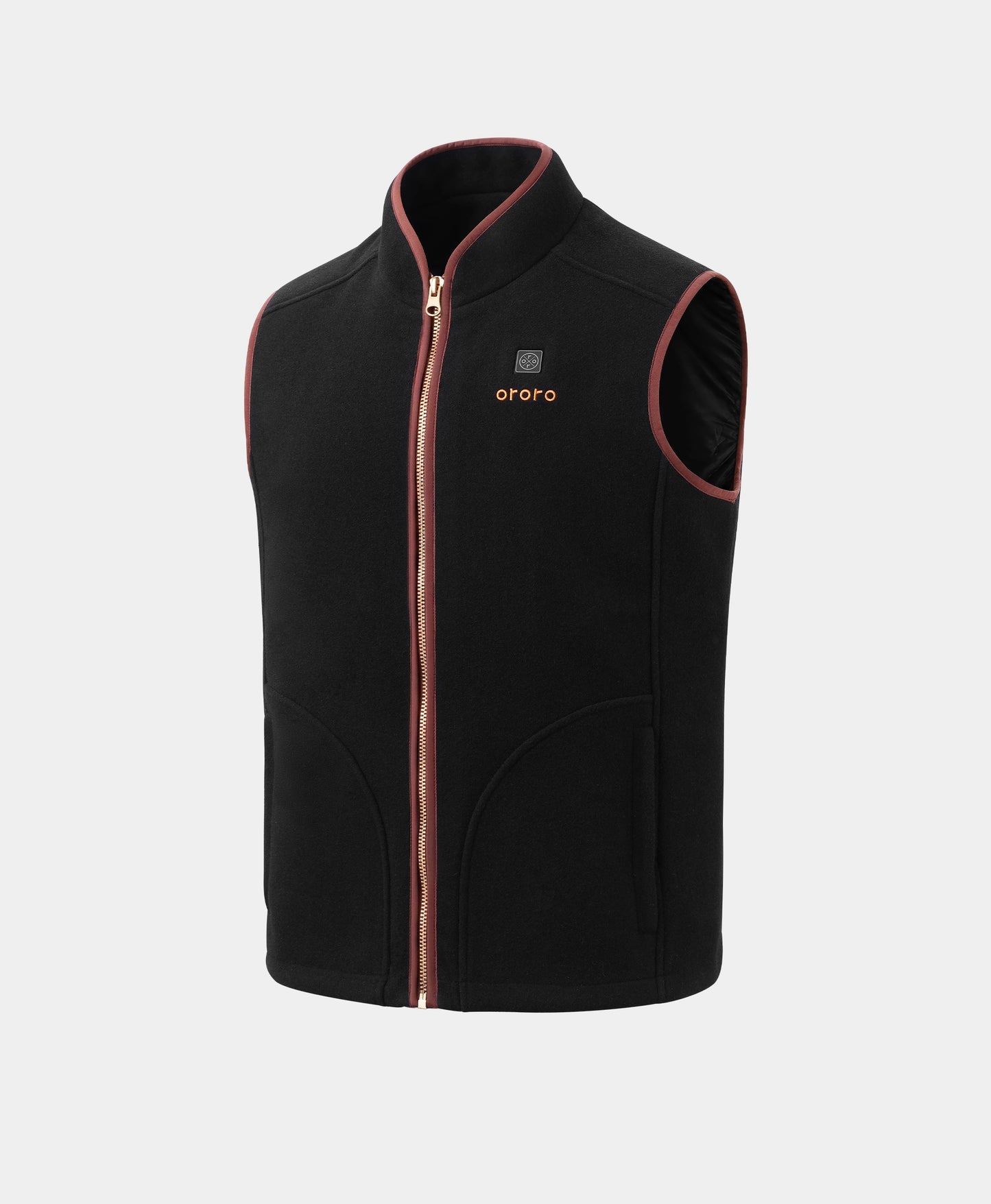 Ascot Men's 4-Zone Heated Wool Vest