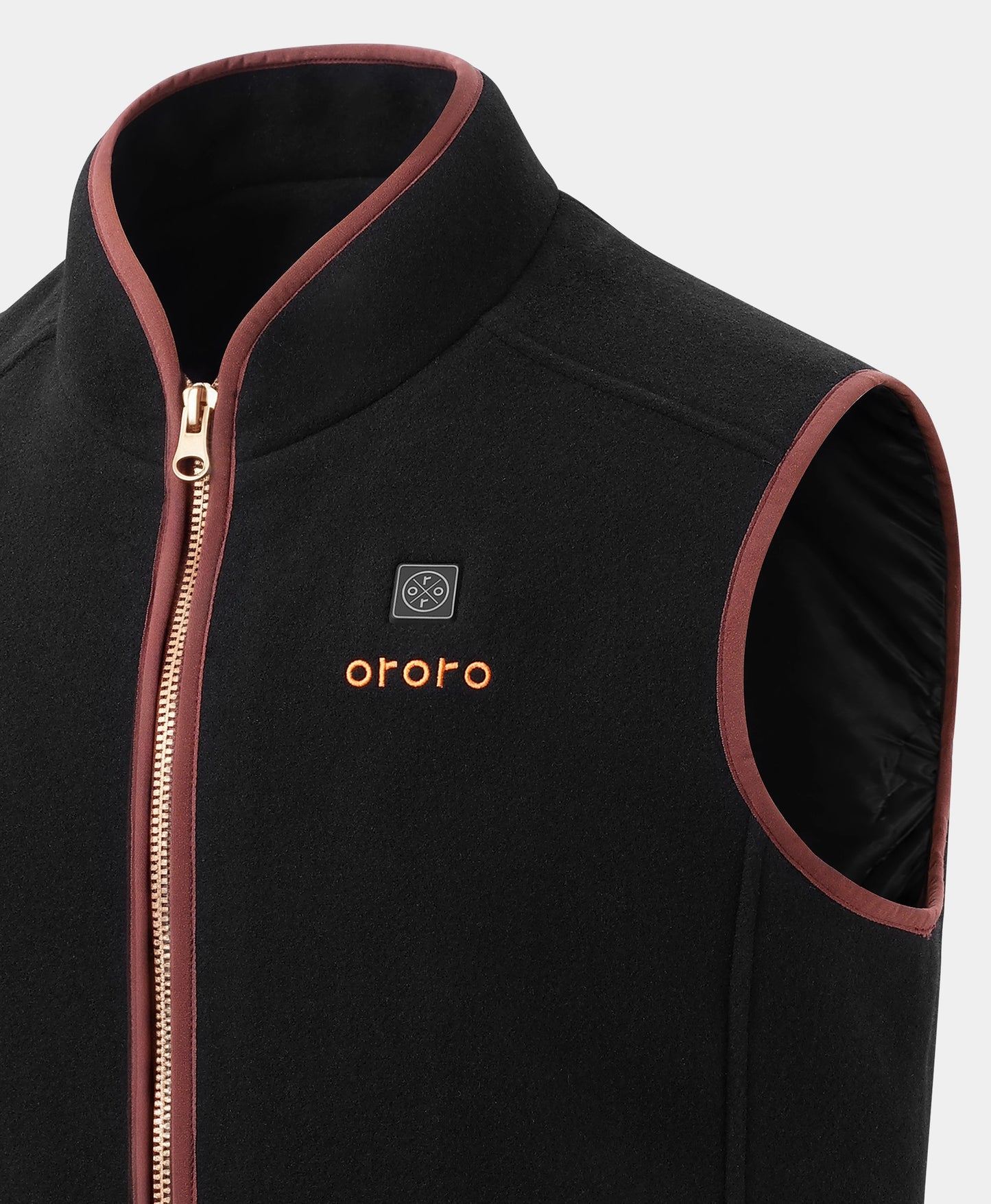 Ascot Men's 4-Zone Heated Wool Vest