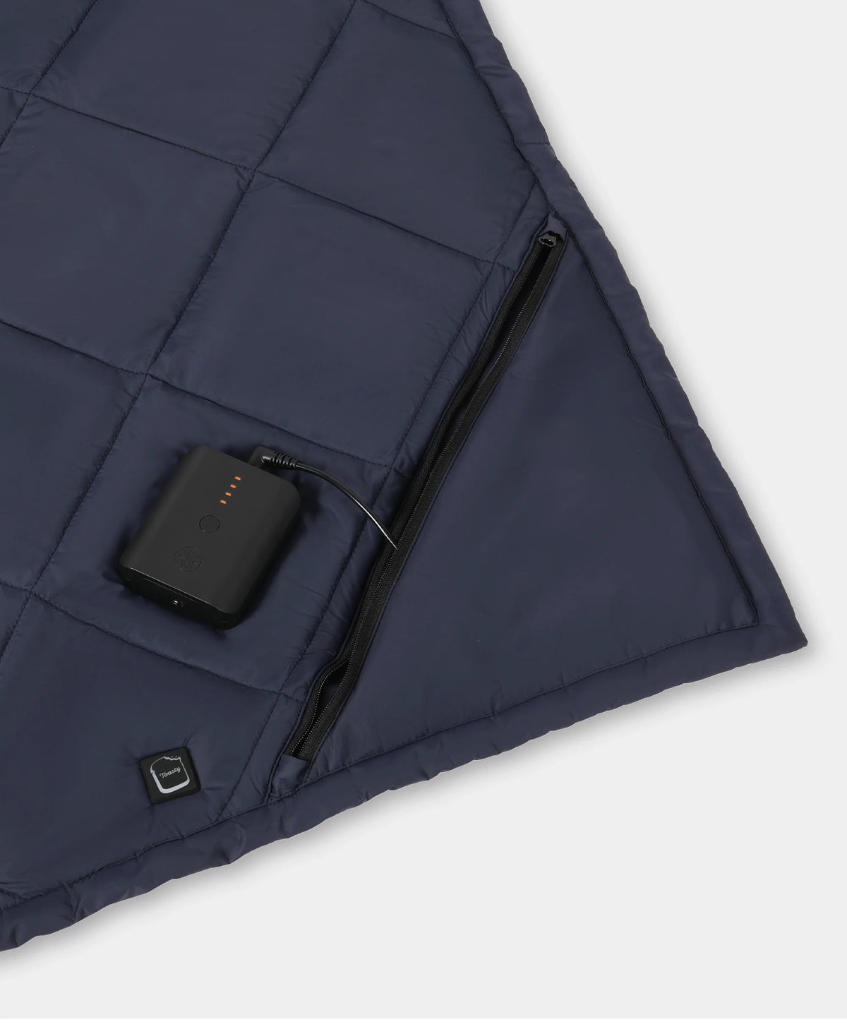 Toasty 5-Zone Heated Quilted Blanket