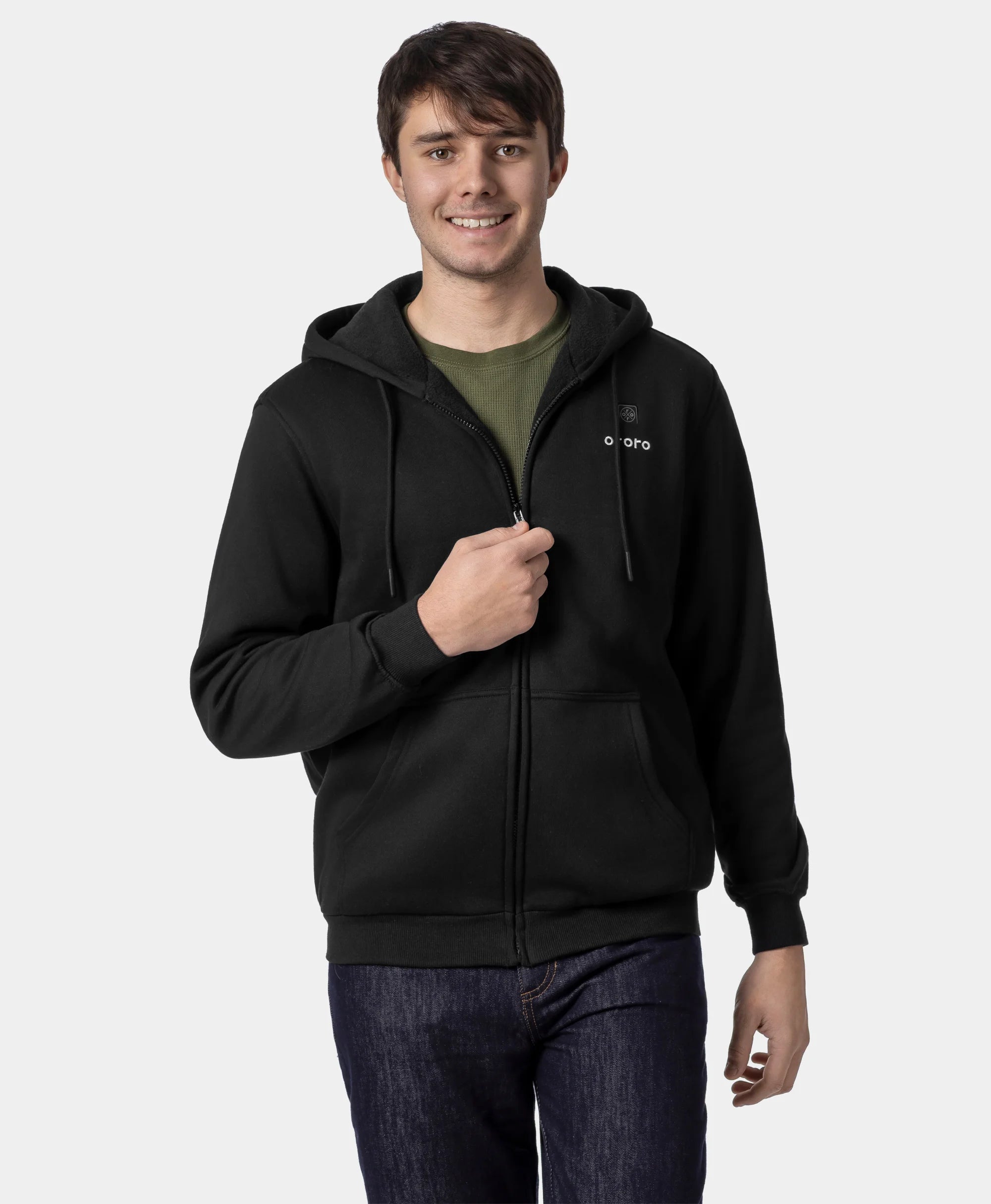 Element Unisex 4-Zone Fleece Heated Hoodie, Thumbnail 19