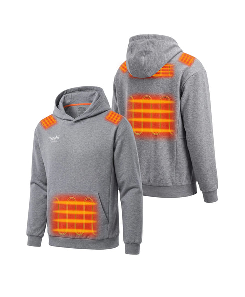 Toasty Unisex Beheizbarer Kapuzenpullover mit 5 Heizzonen ,view 2