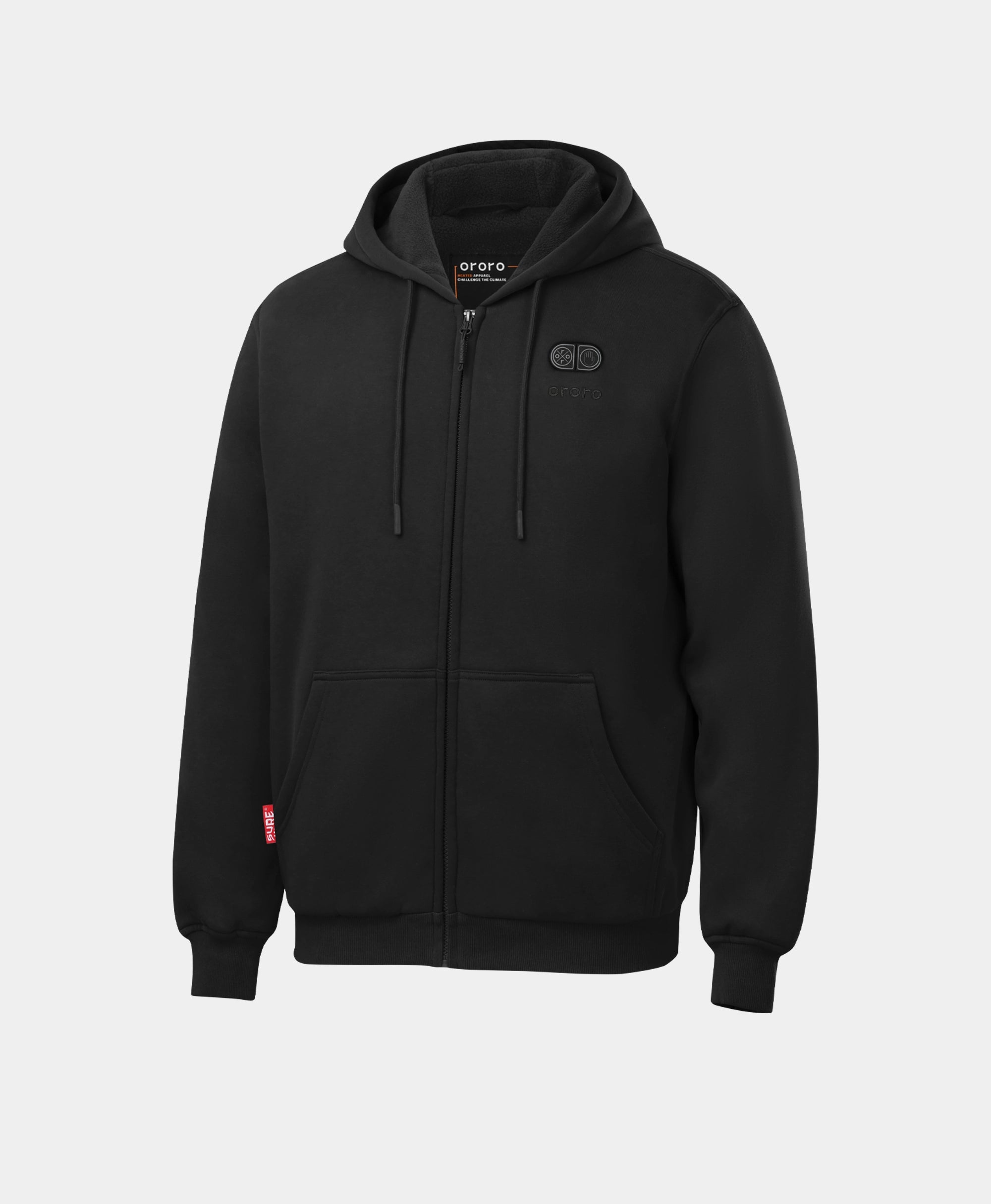 SureWarm® Unisex 6-Zone Fleece Heated Hoodie, Thumbnail 4
