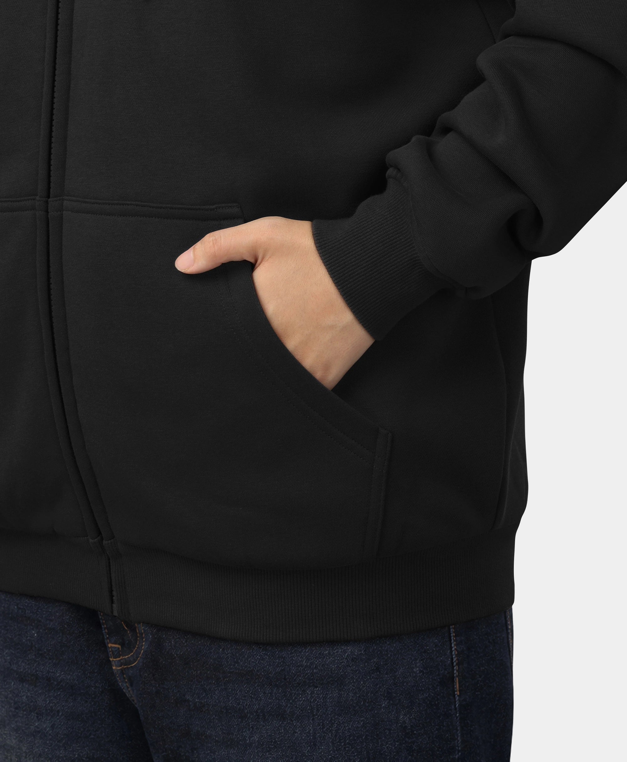 SureWarm® Unisex 6-Zone Fleece Heated Hoodie, Thumbnail 7