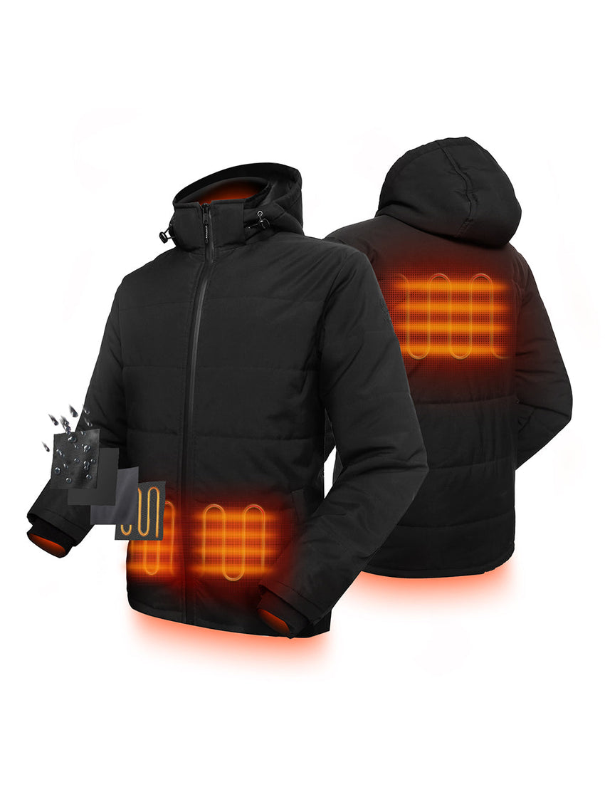 (Open-box) Beheizte Thermolite®-Jacke für Männer - Schwarz, Gallery 1